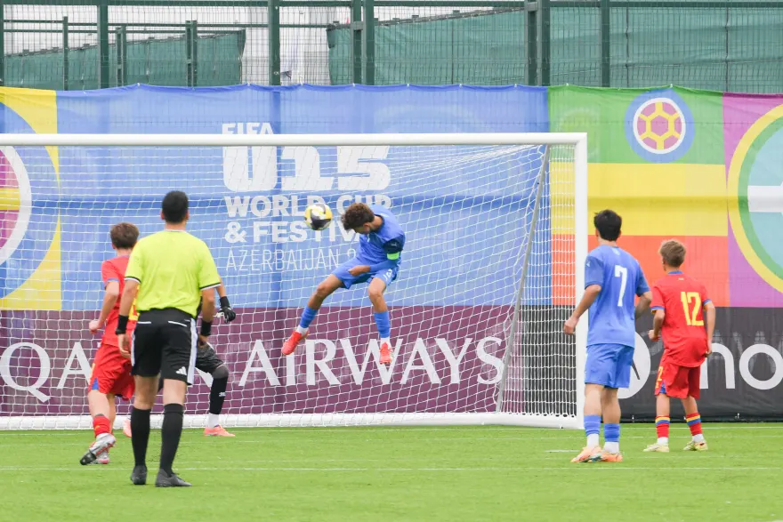 U-15 dünya çempionatı: Azərbaycan millisi İsrail yığmasını məğlub edib