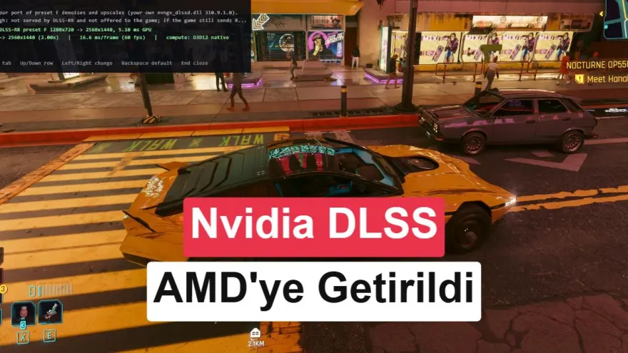 DLSS teknolojilerini AMD ekran kartlarına getiren mod: Cyberpunk 2077’te denendi