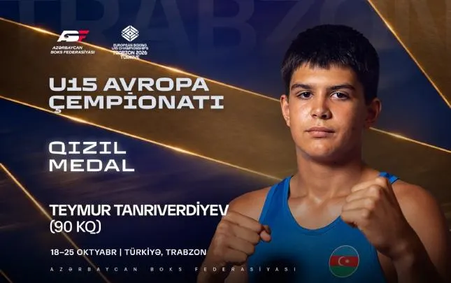 Boksçumuz Avropa çempionu oldu