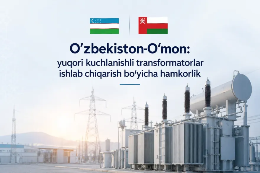 Uzbekistan, Oman's Voltamp explore high-voltage transformer production