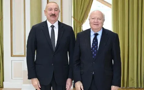Prezident Migel Anxel Moratinosu qəbul etdi – FOTOLAR