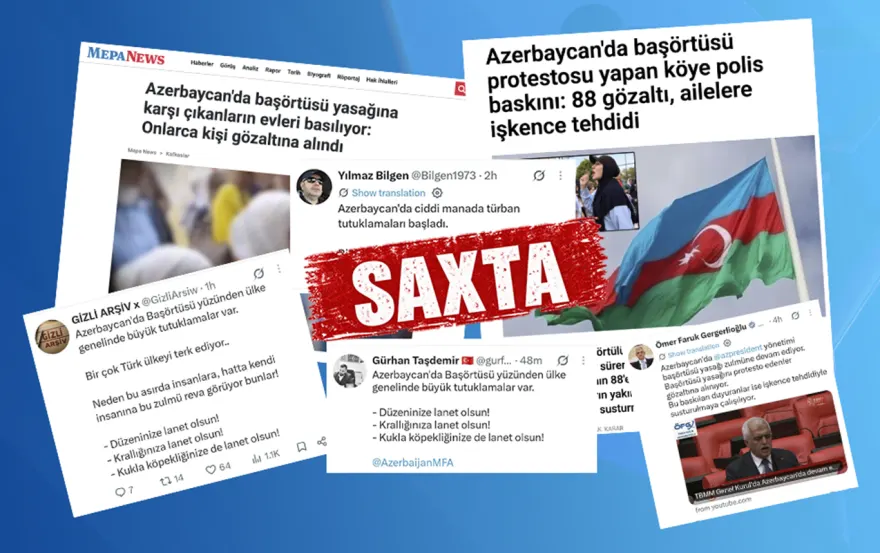 Media və Yayım Şurası Türkiyə mediasında Azərbaycanla bağlı yayılan iddialara münasibət bildirib