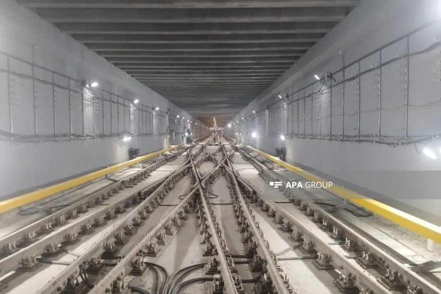 “Həzi Aslanov” metro stansiyasında dalanın yenidən qurulma işləri başa çatıb - FOTO - YENİLƏNİB