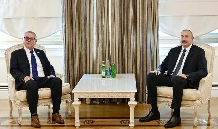 Prezident Aleksandr Zuyevi qəbul etdi - Foto