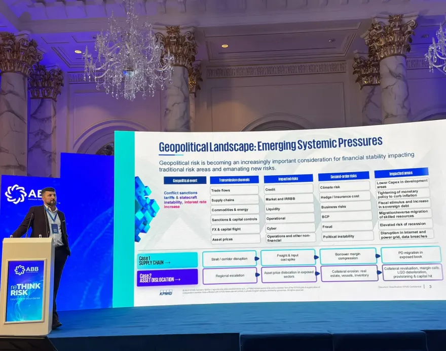 KPMG - Banklar qarşılıqlı əlaqəli risklərin məcmu təsirini qiymətləndirməlidirlər