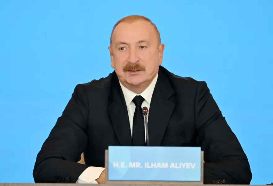 Azərbaycan Prezidenti: Müstəqil siyasətimiz bizə çox böyük hörmət qazandırıb VİDEO