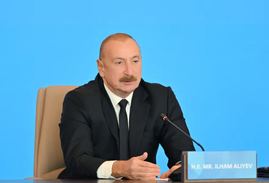Prezident: Azərbaycan təcrübəsi bəzi münaqişələrin aradan qaldırılmasına xidmət edə bilər VİDEO