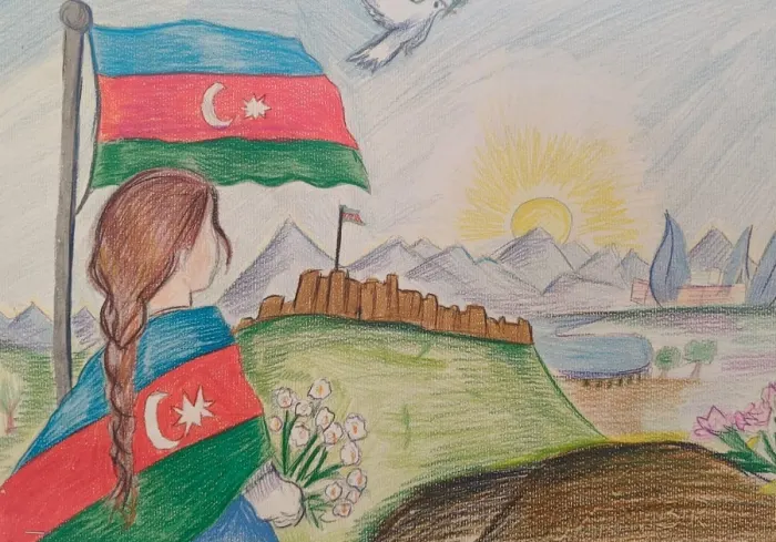 Müstəqillik uşaqların gözü ilə
