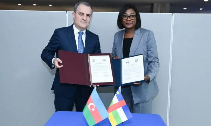 Azərbaycan və Mərkəzi Afrika Respublikası arasında diplomatik əlaqələr yaradıldı – FOTO