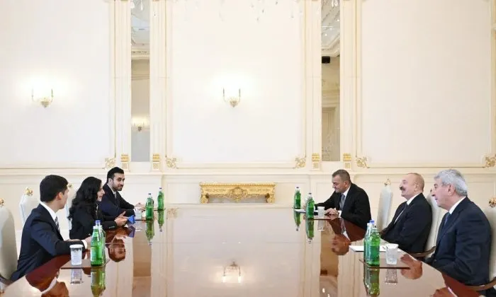 İlham Əliyev Dünya Turizm Təşkilatının Baş katibini qəbul etdi - FOTO