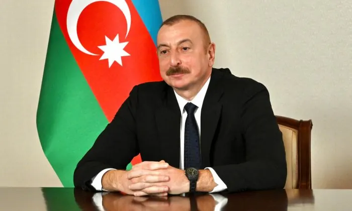 Prezident U15 Dünya Çempionatının final matçını izləyir - Video
