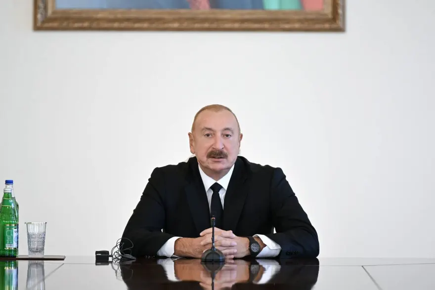 Azərbaycan Prezidenti İlham Əliyev Hindistanın xarici işlər nazirini qəbul edib