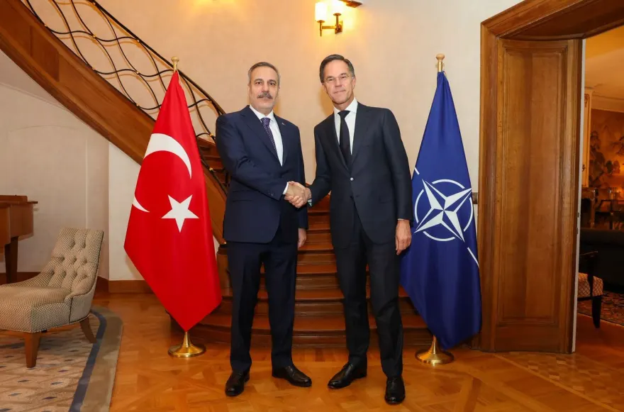 Hakan Fidan NATO baş katibi Mark Rutte ilə görüşüb