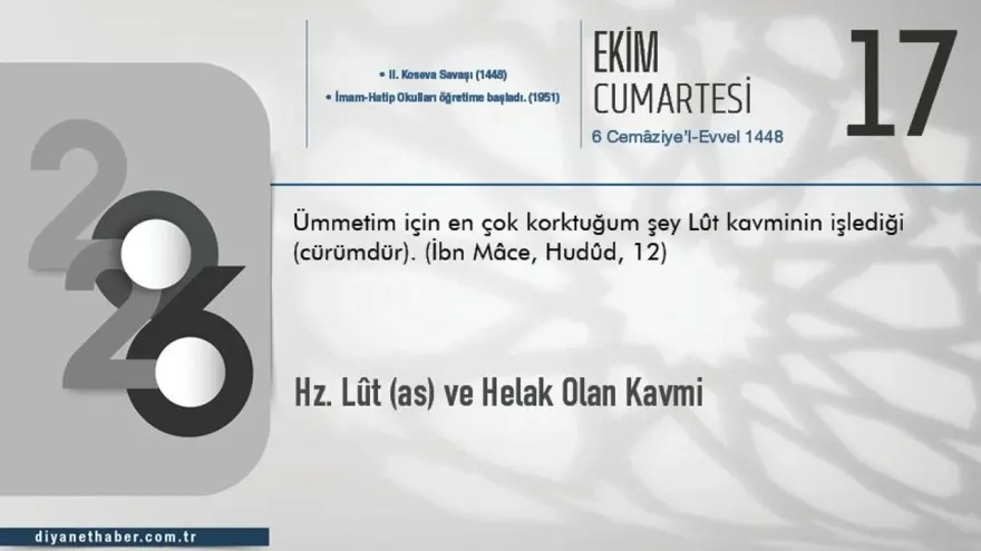 Hz. Lût (as) ve Helak Olan Kavmi