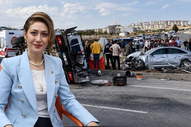 Kaza geçiren MHP'li vekilden haber var