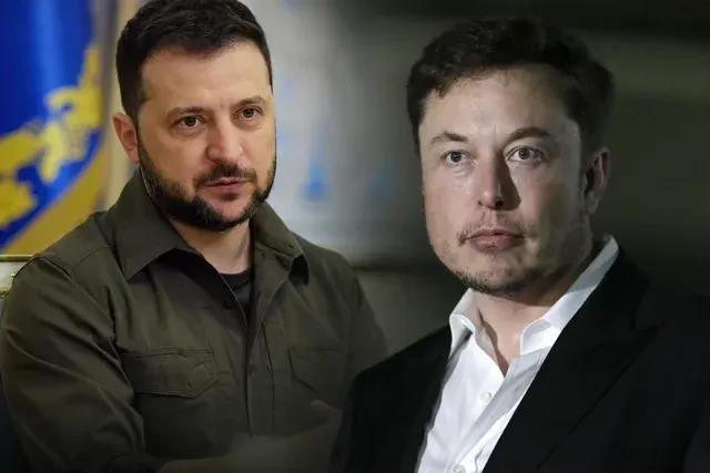 Mask Zelenskinin istefasını tələb etdi - Foto