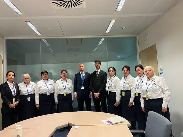 Aİ rəsmiləri "Qarabağ İtkin Ailələri" İctimai Birliyinin üzvləri ilə görüşüblər - Foto