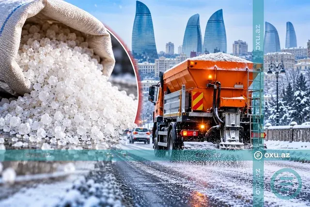 Bakıda qarlı havalara görə milyonluq hazırlıqlar başladı