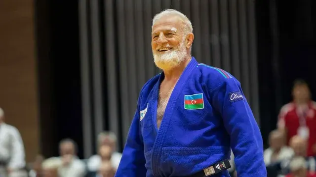 Veteran cüdoçu Fərhad Rəcəbli 12-ci dəfə Avropa çempionu oldu