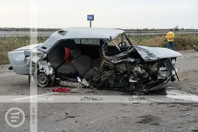 Salyanda ölümlə nəticələnən qəzada xəsarət alanların adları bilindi - Video