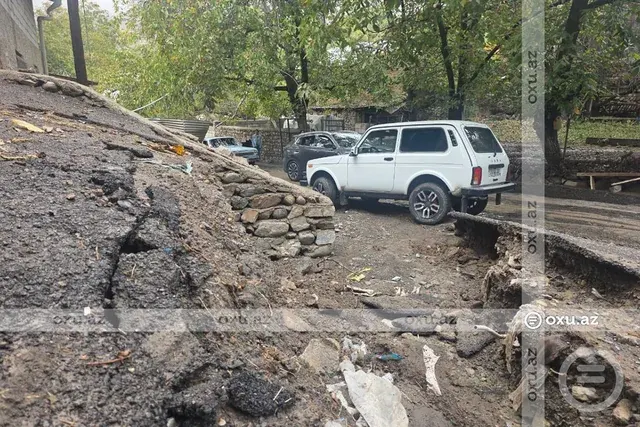 Ordubadda selin törətdiyi fəsadlar - Foto/Video