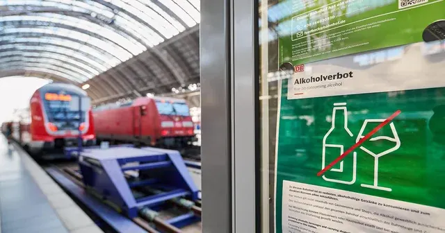 Тысячи человек поймали с алкоголем на вокзалах Германии