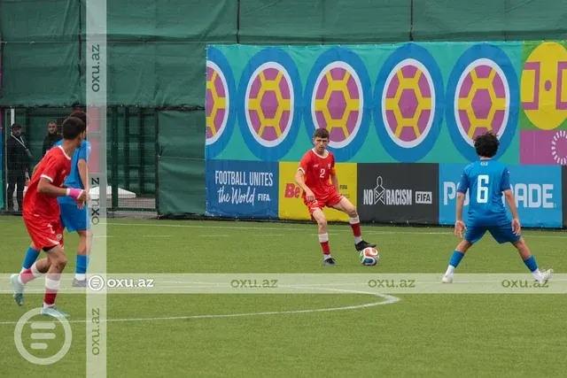 Сборная Азербайджана проиграла последний матч на FIFA U-15 - Фото