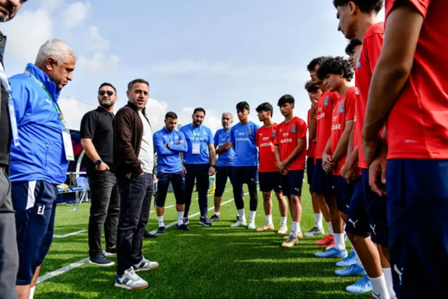 Azərbaycan millisi Hövsan Yarış Kompleksində ilk məşqinə çıxıb