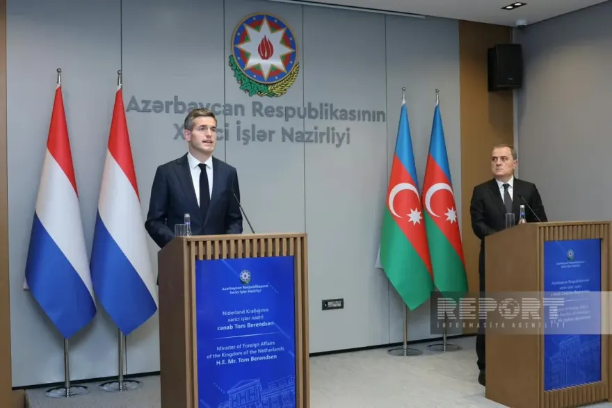 XİN başçısı: Niderland Ukraynaya humanitar yardıma görə Azərbaycana minnətdardır