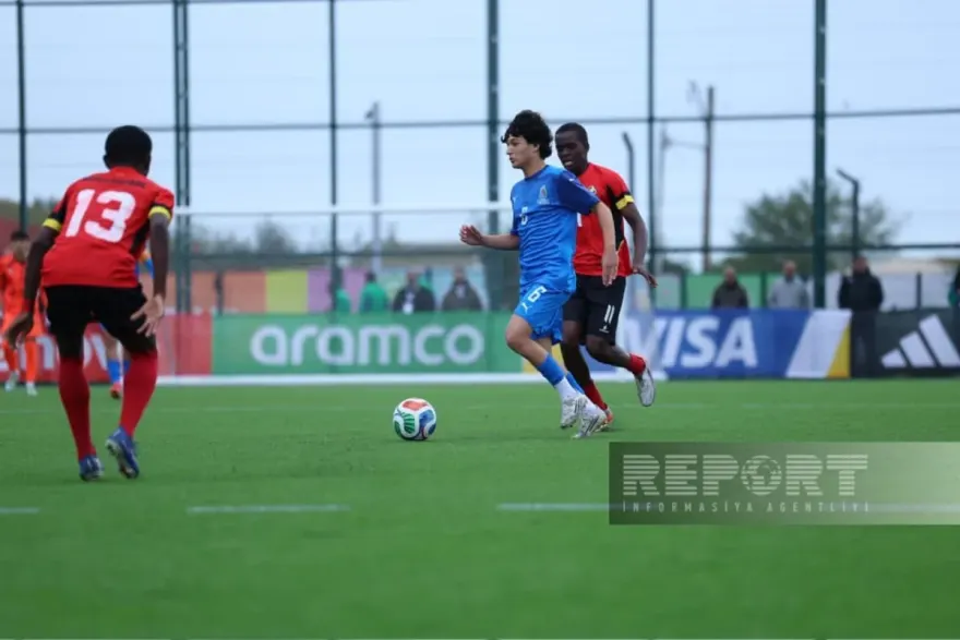 Azərbaycan millisi FIFA U-15 dünya çempionatında Mozambik yığmasına qalib gəlib