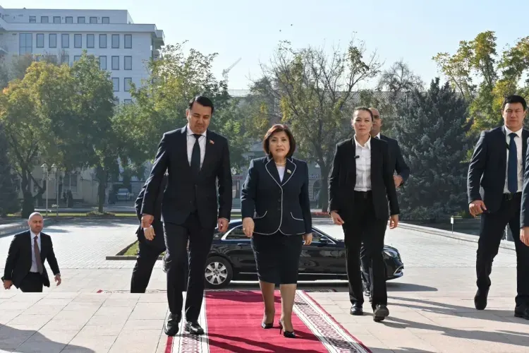 Sahibə Qafarova Qırğızıstan parlamentinin sədri ilə görüşdü - FOTO