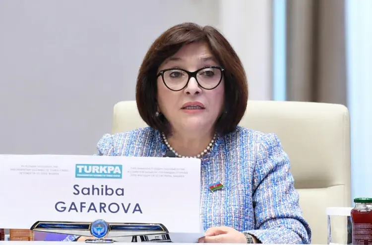 Sahibə Qafarova TÜRKPA-nın 15-ci plenar iclasında çıxış etdi - FOTO