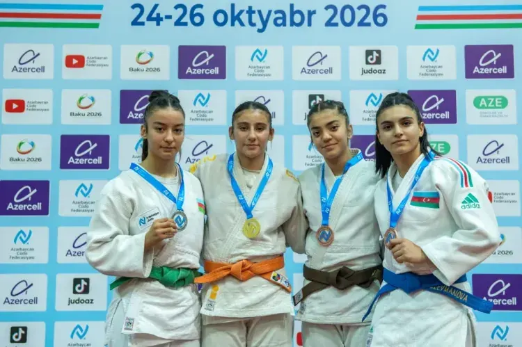 U-17 cüdoçuların ne-vaza üzrə ACF Kubokunun ilk qalibləri müəyyənləşdi