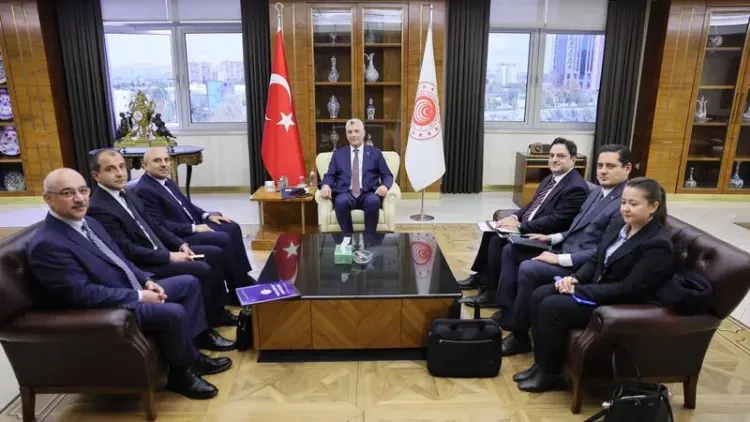 Rəşad Aslanov Türkiyənin ticarət naziri ilə GÖRÜŞDÜ