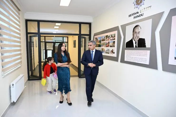 Şamaxı şəhərində Xınıslı körpələr evi-uşaq bağçasının açılışı olub
