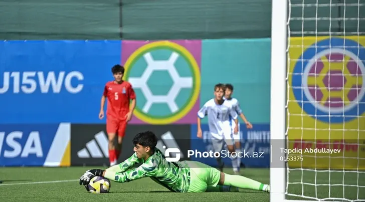 Азербайджан обыграл Израиль на чемпионате мира FIFA U-15 в Баку
