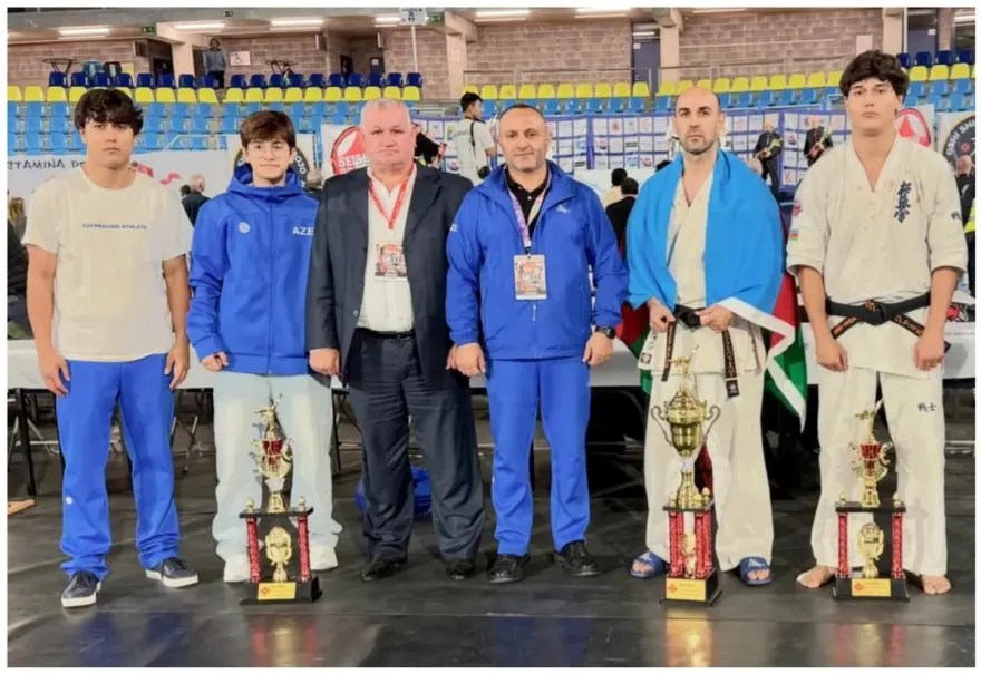 Azərbaycan karateçiləri Belçikada keçirilən Avropa çempionatında üç medal qazanıblar