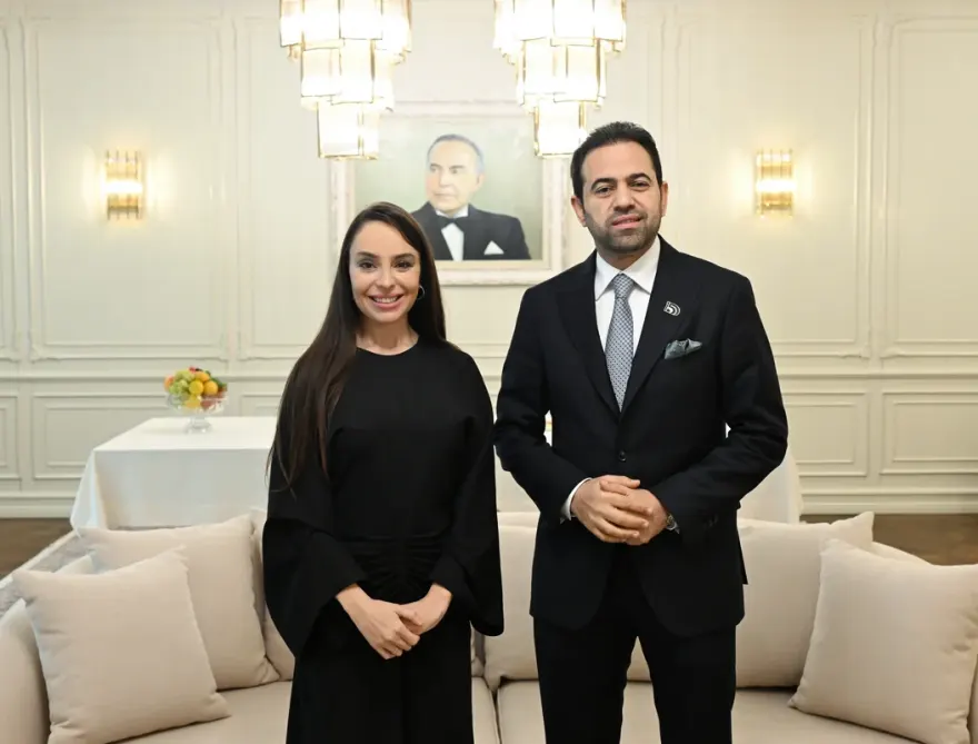 Leyla Əliyeva Məhəmməd Əbdülsalamla görüşüb - Foto