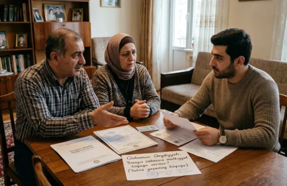 Evinə qohumunu qeydiyyata salanların nəzərinə — Açıqlama