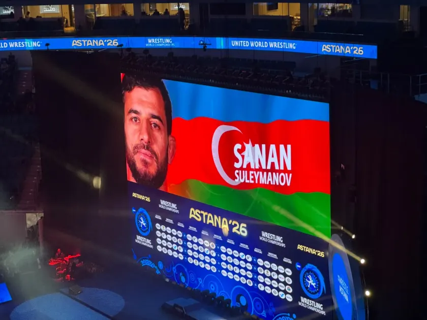Azərbaycanın daha bir güləşçisi dünya çempionatında qızıl medal qazanıb