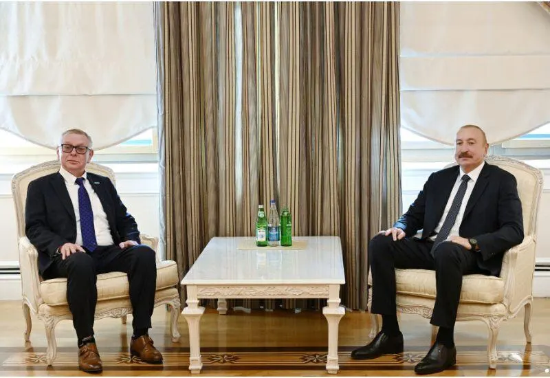 Prezident İlham Əliyev BMT-nin Terrorçuluqla Mübarizə İdarəsinin nümayəndəsi Aleksandr Zuyevi qəbul edib