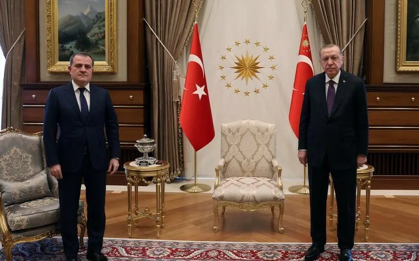 Ərdoğan Ceyhun Bayramovla görüşdü