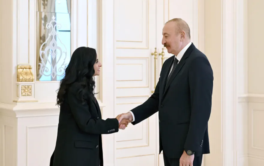 Prezident Dünya Turizm Təşkilatının Baş katibini qəbul etdi - Fotolar