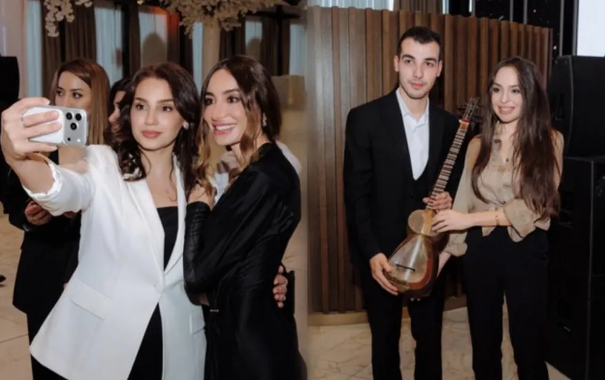 Prezidentin qızları “Cənnətin ariyası”nın konsertində - Fotolar
