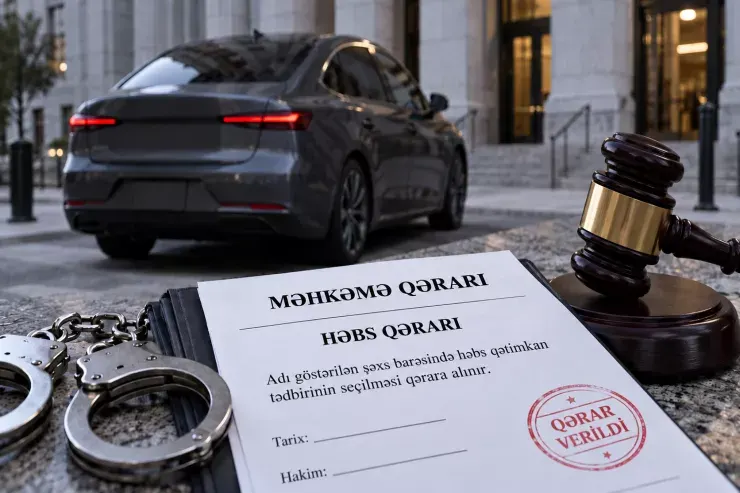 Maşını nömrəsiz sürən qazilər həbs olundu