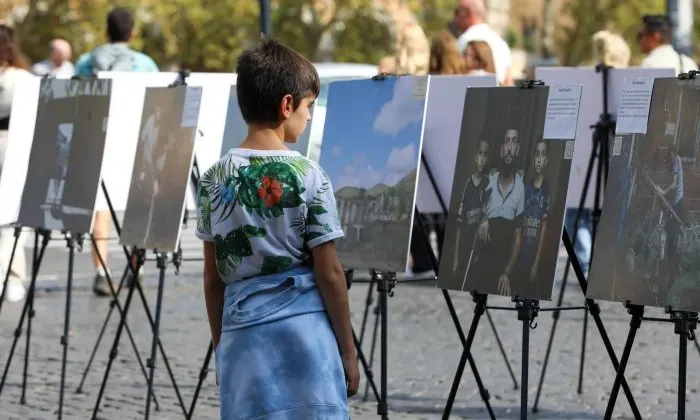 Ermənistanın Azərbaycana qarşı mina müharibəsi Romada fotofaktlarla nümayiş etdirildi