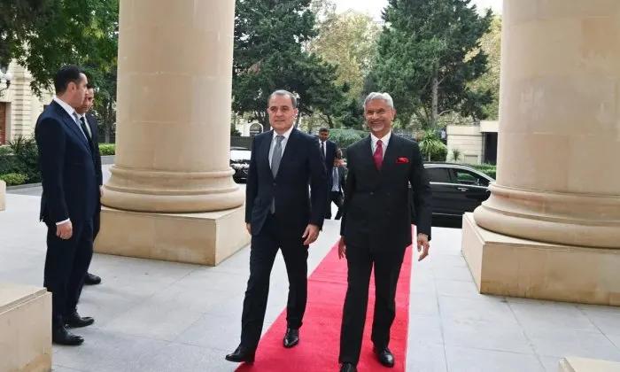Ceyhun Bayramov Subrahmanyam Cayşankarı belə qarşıladı - FOTO