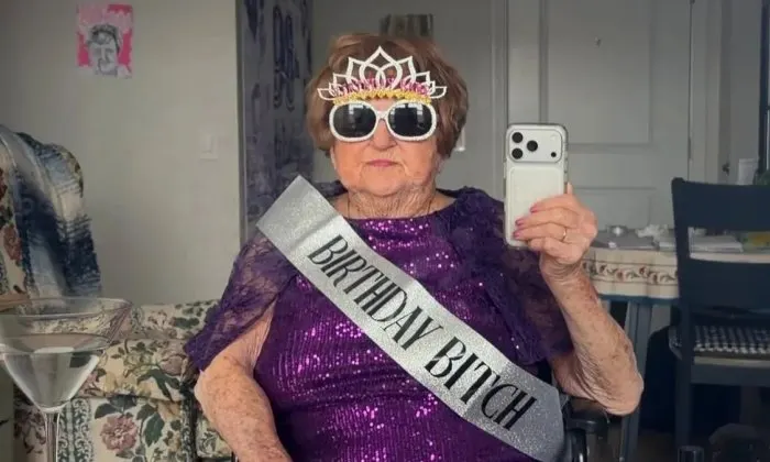 96 yaşlı amerikalı qadın "TikTok" ulduzu oldu - VİDEO