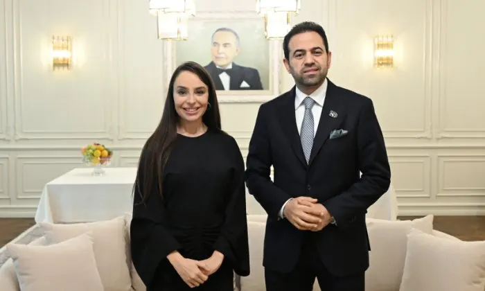 Leyla Əliyeva Məhəmməd Əbdülsalam ilə görüşdü