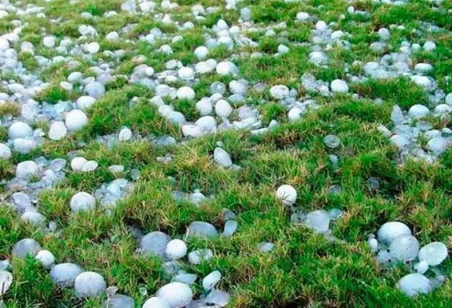 Sədərək rayonuna güclü dolu yağdı